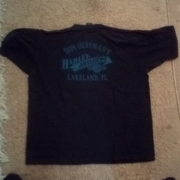 Vintage 1994 Harley Davidson Eagle Globe Lakeland, Fl Size XL - Picture 2 of 5